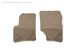 WeatherTech 03-10 Porsche Cayenne Front Rubber Mats - Tan