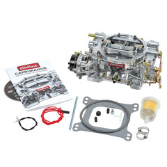 Edelbrock Carburetor Performer Series 4-Barrel 750 CFM Electric Choke Satin Finish