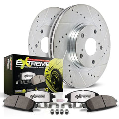 Power Stop 15-19 Ford Mustang Front Z26 Street Warrior Brake Kit