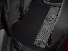 WeatherTech 2015+ Ford F-150 SuperCrew Rear Under Seat Rubber Mats - Black