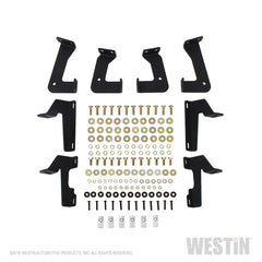 Westin/HDX 07-17 Jeep Wrangler 2Dr Drop Nerf Step Bars - Textured Black