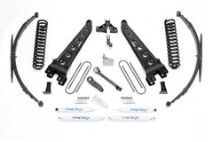 Fabtech 08-16 Ford F250/350 4WD 8in Rad Arm Sys w/Coils & Rr Lf Sprngs & Perf Shks