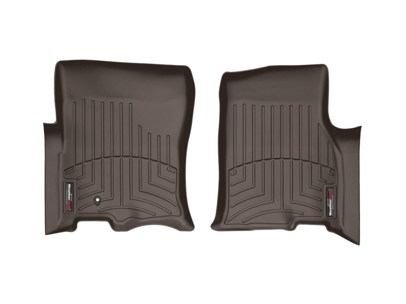 WeatherTech 07-14 Ford Expedition Front FloorLiners - Cocoa