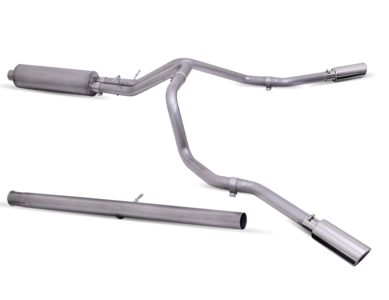 Gibson 2019 GMC Sierra 1500 Denali 5.3L 3in/2.5in Cat-Back Dual Extreme Exhaust - Stainless