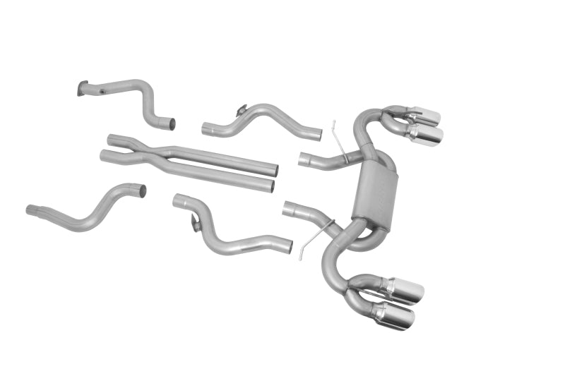 Gibson 17-19 Chevrolet Camaro ZL1 6.2L 3in Cat-Back Dual Exhaust - Stainless