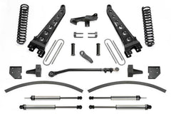 Fabtech 17-21 Ford F250/F350 4WD Diesel 8in Rad Arm Sys w/Coils & Dlss Shks