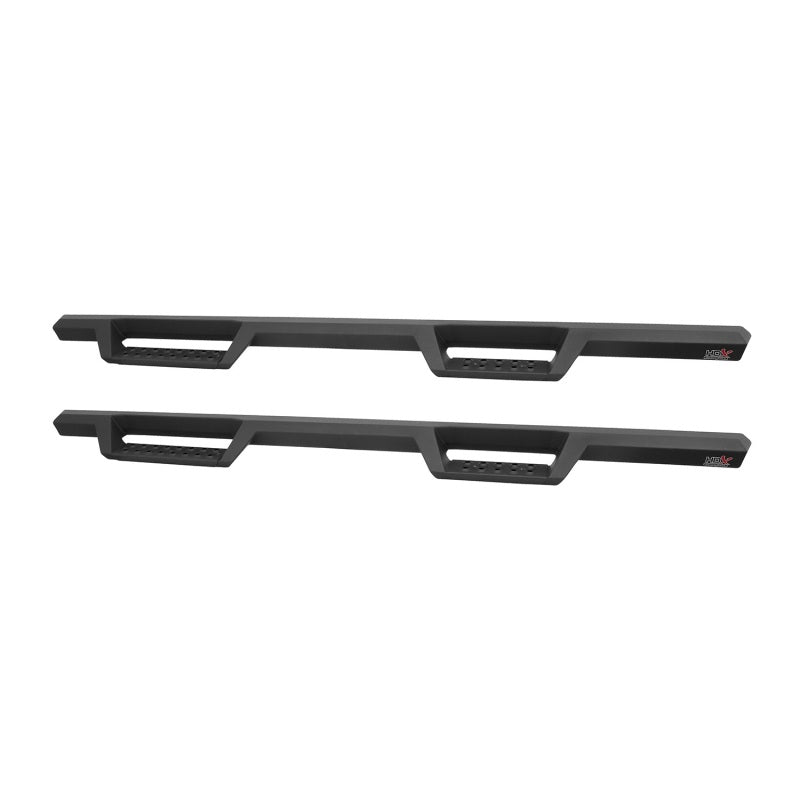 Westin/HDX 07-18 Chevy/GMC Silv/Sierra 15/25/3500 Crew Cab Drop Nerf Step Bars - Textured Black