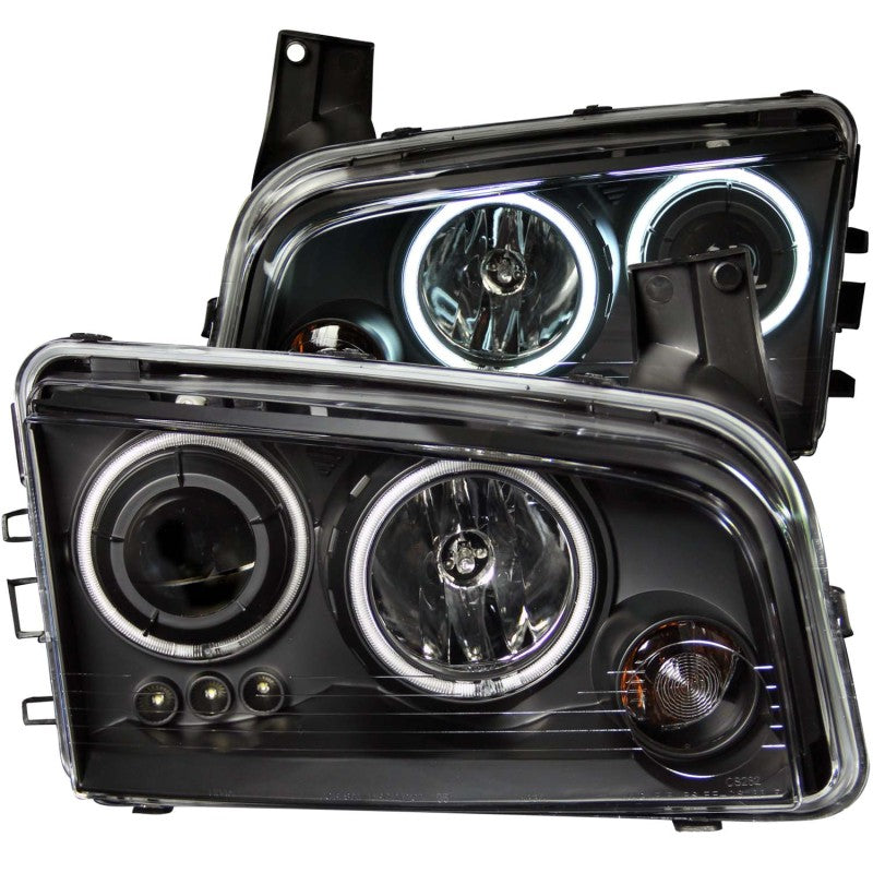 ANZO 121218 - 2006-2010 Dodge Charger Projector Headlights w/ Halo Chrome (CCFL) ANZO 121218 - 2006-2010 Dodge Charger Projector Headlights w/ Halo Chrome (CCFL)