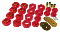 Prothane 81-91 Chevy K10 Blazer Body Mount Kit - Red