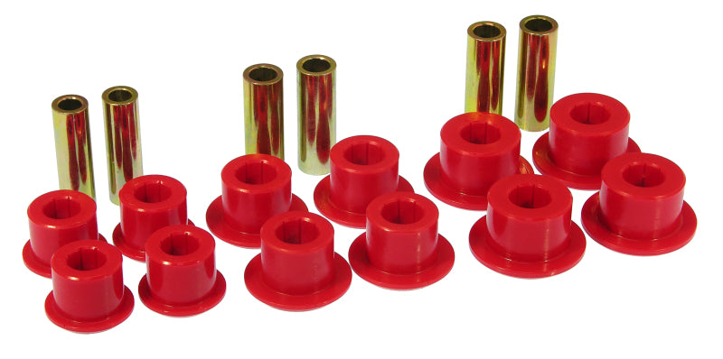 Prothane 99-14 Chevy Silverado 1500/2500 2/4wd Rear Spring Bushings - Red