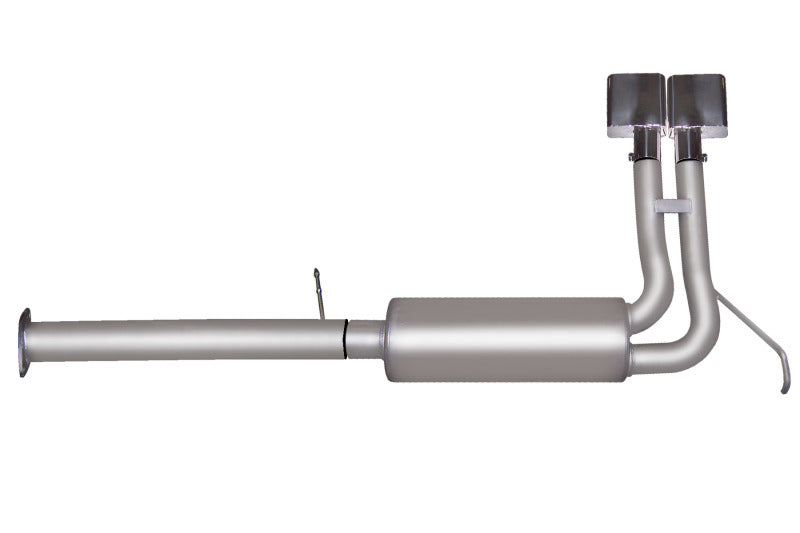 Gibson 96-97 Chevrolet C1500 Base 4.3L 2.5in Cat-Back Super Truck Exhaust - Stainless