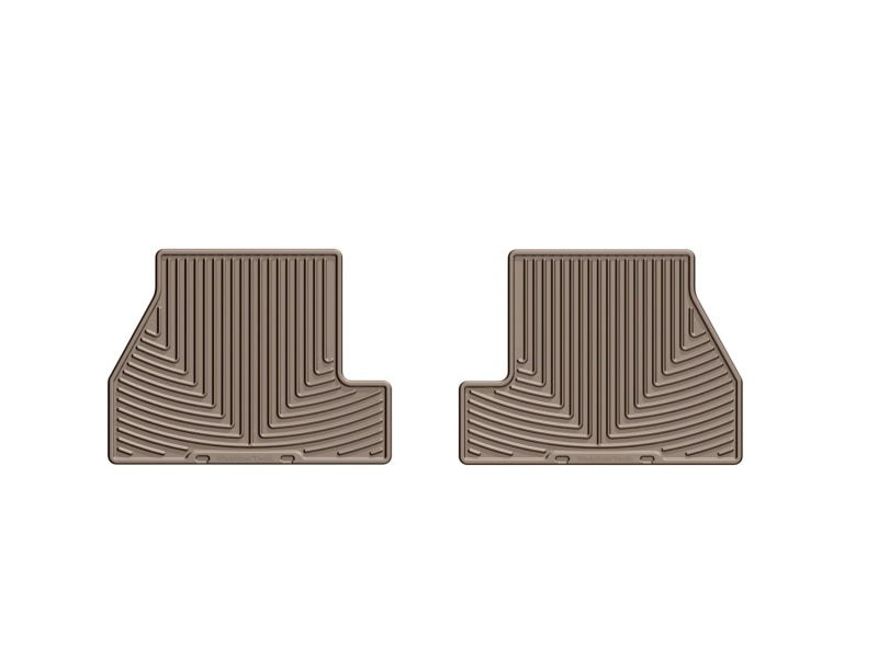 WeatherTech 12+ Ford Focus Rear Rubber Mats - Tan