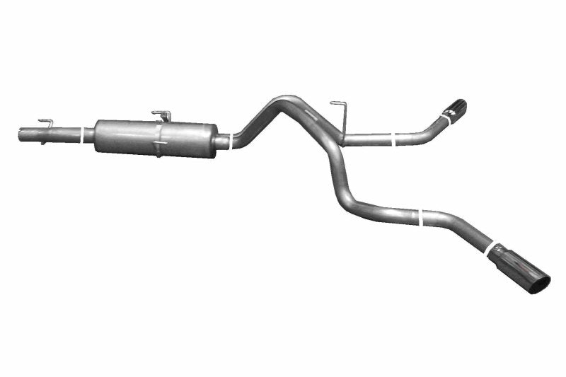Gibson 04-05 Dodge Ram 1500 SLT 5.7L 2.5in Cat-Back Dual Extreme Exhaust - Aluminized