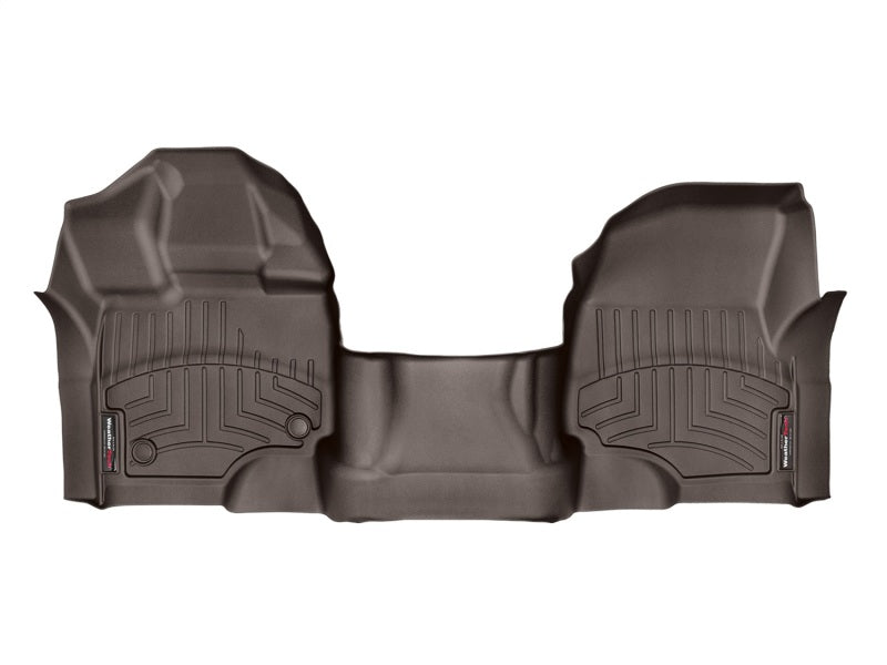 WeatherTech 2015+ Ford F-150 Front FloorLiner - Cocoa