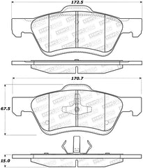 StopTech Street Brake Pads