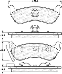 StopTech Street Select Brake Pads