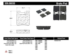 StopTech Performance Brake Pads