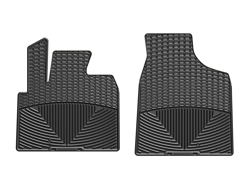 WeatherTech 11-16 Dodge Grand Caravan / Chrysler Town & Country Front Rubber Mats - Black