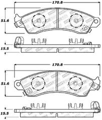 StopTech Performance Brake Pads