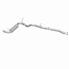 MagnaFlow 12-14 Jeep Wrangler 3.6L Single Straight Rear P/S Exit Stainless C/b Perf Exhaust-Comp