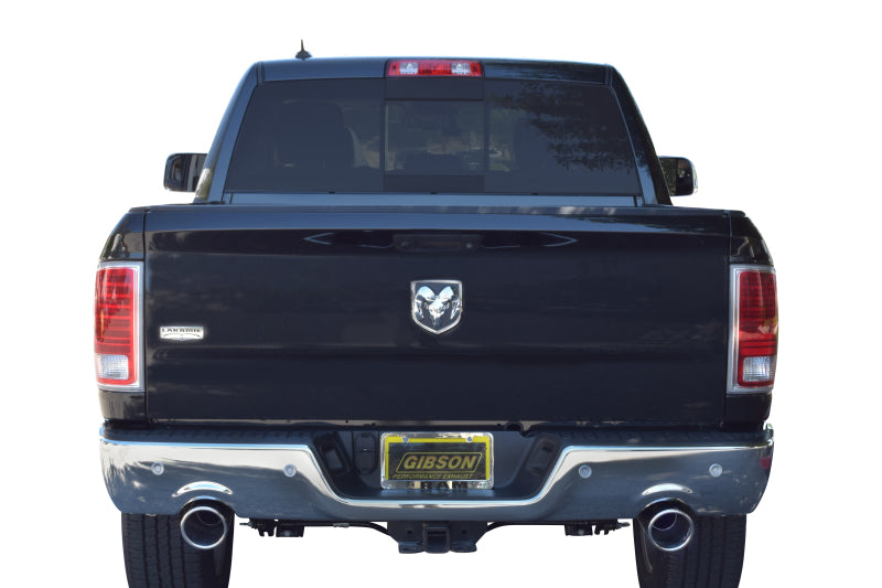Gibson 14-16 Ram 1500 Big Horn 3.0L 3in Cat-Back Dual Split Exhaust - Stainless