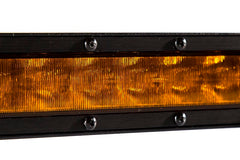 Diode Dynamics 12 In LED Light Bar Single Row Straight - Amber Wide (Pair) Stage Series
