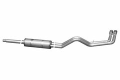 Gibson 87-92 Ford F-150 Custom 4.9L 2.5in Cat-Back Dual Sport Exhaust - Aluminized