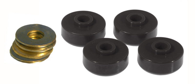 Prothane 84-96 Chevy Corvette Rear Spring Cushions - Black