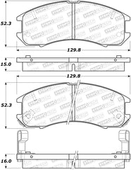 StopTech Street Brake Pads