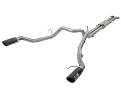 aFe MACHForce XP 3in 409-SS Exhaust Cat-Back 2017 Ford F-150 Raptor V6-3.5L (tt) w/ Black Tip