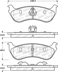 StopTech Street Brake Pads