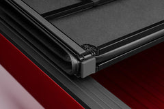 Lund 02-17 Dodge Ram 1500 Fleetside (8ft. Bed) Hard Fold Tonneau Cover - Black