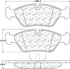 StopTech Street Touring Brake Pads