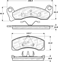 StopTech Street Brake Pads