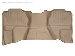 WeatherTech 07-13 Chevrolet Silverado Extended Cab Rear FloorLiner - Tan