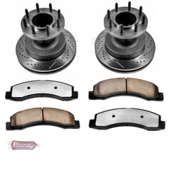 Power Stop 99-02 Ford F-350 Super Duty Front Z36 Truck & Tow Brake Kit