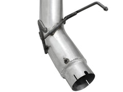 aFe Atlas 5in DPF-Back Aluminized Steel Exh Dodge RAM Diesel 13-14 6.7L (td) Mega Cab w/Polished Tip