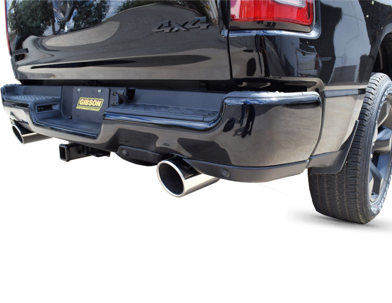 Gibson 2019 Ram 1500 Big Horn 5.7L 2.5in Cat-Back Dual Split Exhaust - Stainless