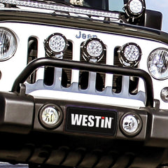 Westin/Snyper 07-17 Jeep Wrangler Snyper Bumper Mount Light Bar - Textured Black