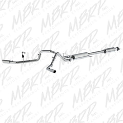 MBRP 2015 Ford F-150 5.0L 3in Cat Back Dual Split Side Exit AL Exhaust System