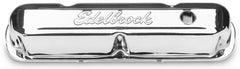 Edelbrock Valve Cover Signature Series Chrysler 1965-1991 318-340-360 CI V8 Chrome