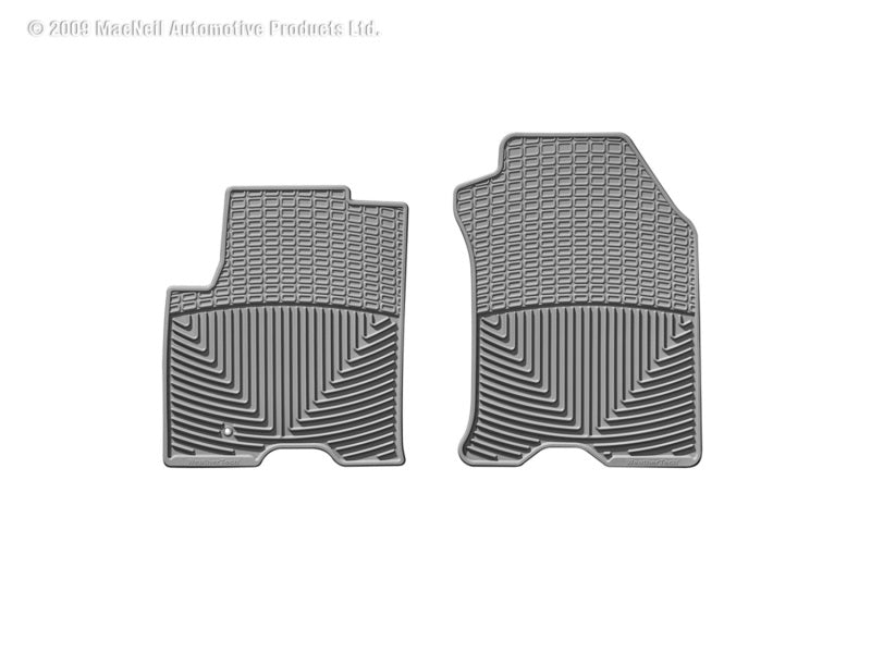 WeatherTech 09-11 Ford Focus Front Rubber Mats - Grey