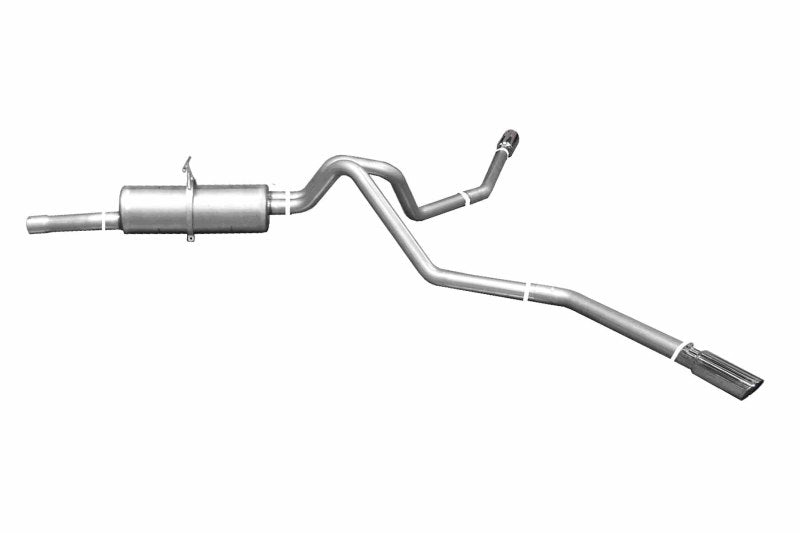 Gibson 99-04 Ford F-250 Super Duty Lariat 6.8L 2.5in Cat-Back Dual Extreme Exhaust - Stainless