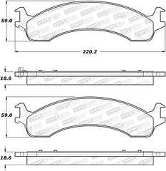 StopTech Street Select Brake Pads