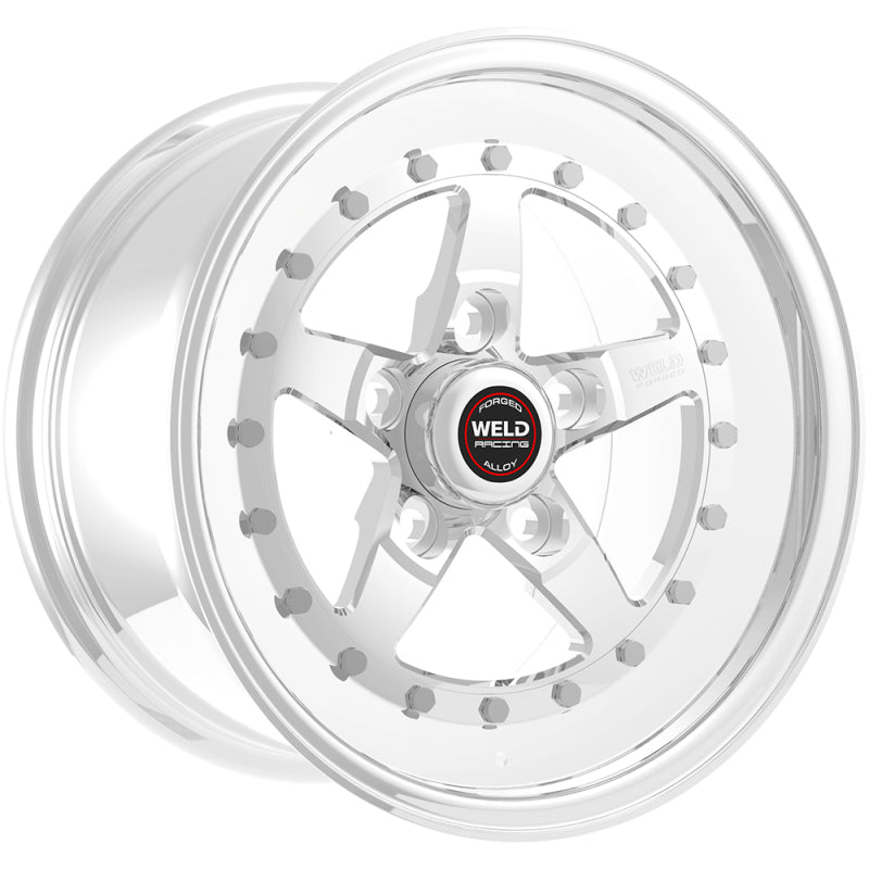 Weld Weldstar 15x10 / 5x4.75 BP / 3.5in. BS Polished Wheel - Non-Beadlock