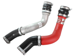 aFe BladeRunner 3in Red Intercooler Tubes Hot & Cold Side Kit for 13-14 Dodge RAM Diesel 6.7L (td)