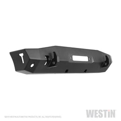 Westin 18-22 Jeep Wrangler JL / 20-22 Gladiator WJ2 Stubby Front Bumper - Tex. Blk