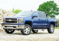 Superlift 14-19 Chevy Silv 4WD 3.5in Lift Kit w/ Alum Cntrl Arms Fox Front Coilover & 2.0 Rear