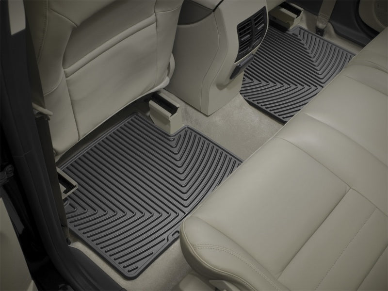 WeatherTech 13+ Ford Escape Rear Rubber Mats - Black