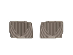 WeatherTech 13+ Ford Fusion Rear Rubber Mats - Tan